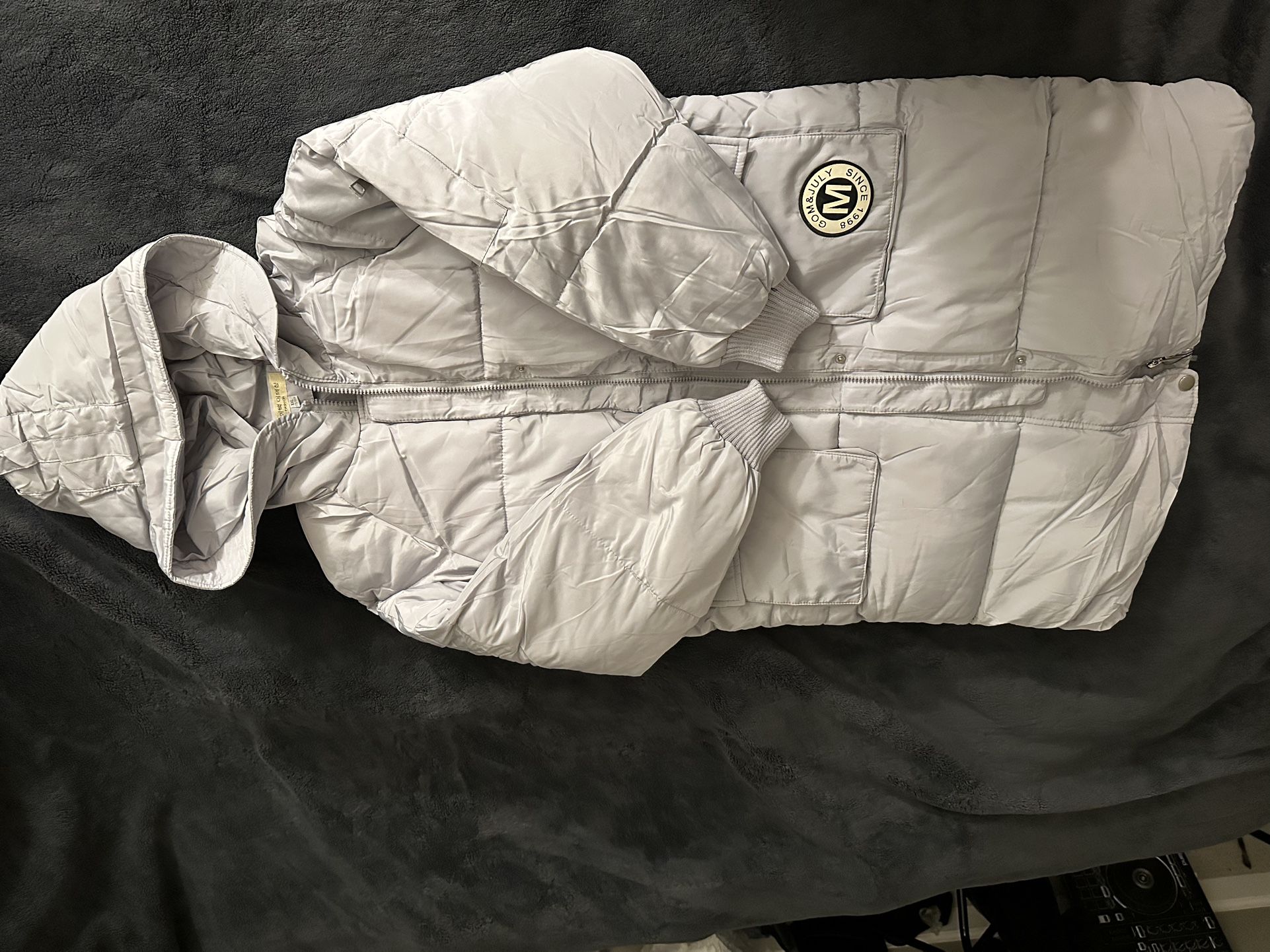Brand New With Tags GOM & JULY Since 1998 Puff Jacket