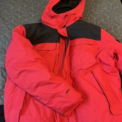 The North Face Red McMurdo bomber Jacket 2XL 