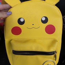 Pikachu Mini BackPack & Wallet