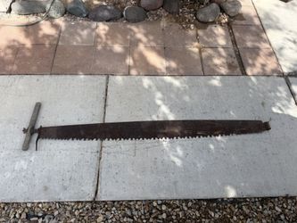 Two Man Cross Cut Saw