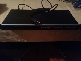 Linksys Ethernet 3124 24-port 10-100 Ethernet switch trade for phone or tablet