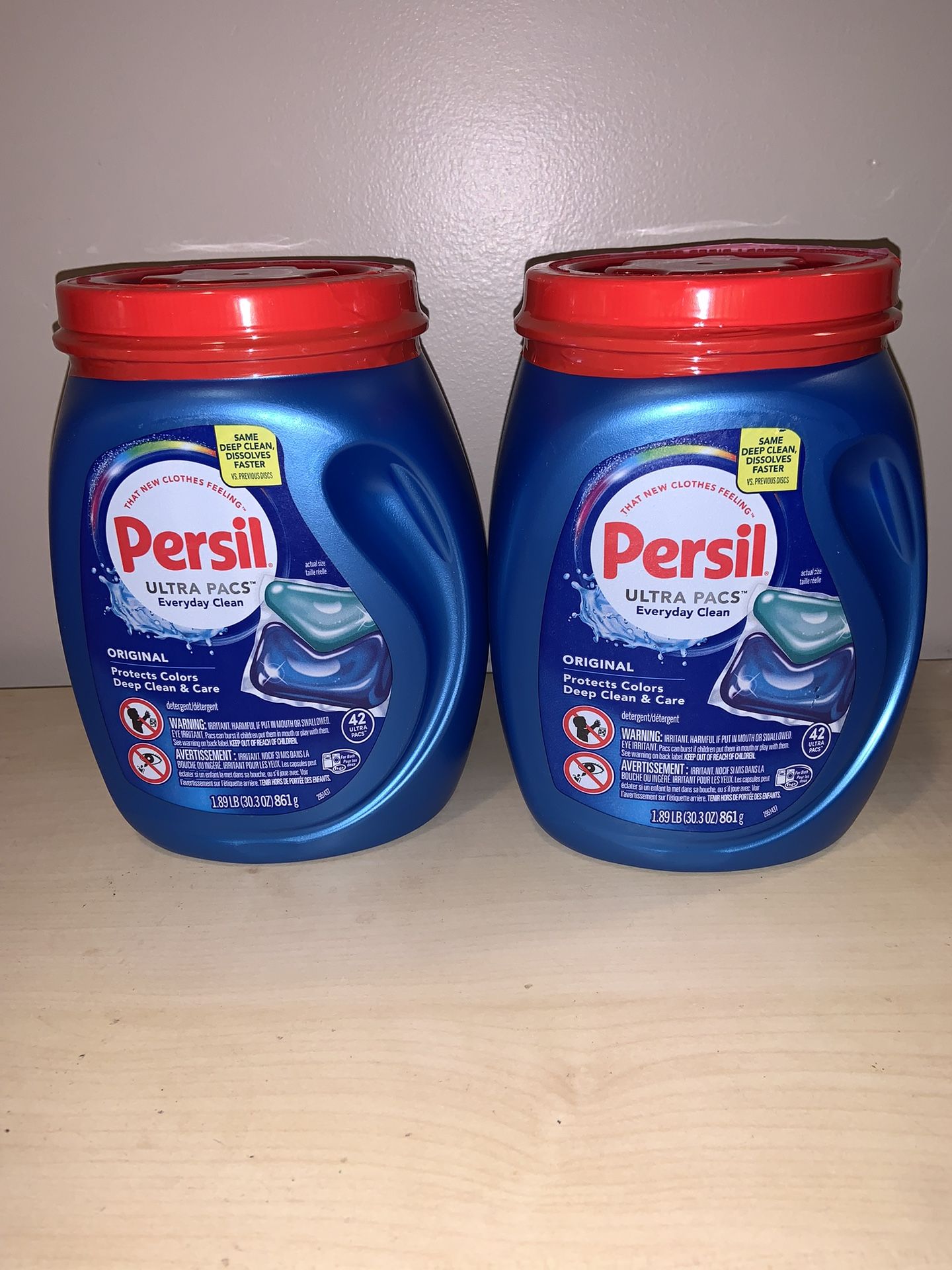 Persil Ultra Pacs 42ct (2 items)