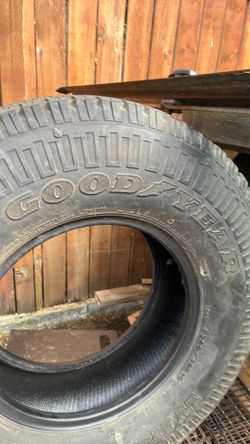 New spare tire (one only)