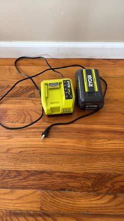 Ryobi 40V Battery and Charger
