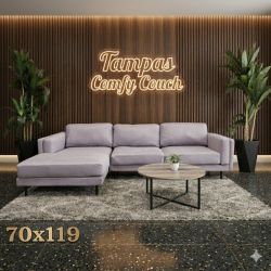 🛋️ Modern Gray Sectional w/ Chaise (Delivery Available!! )