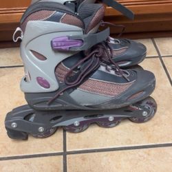 Arcadia Abec5 Bearings Roller Blades Women’s Sz 9