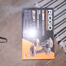 Ridgid 18v Drill And Impact Combo