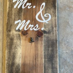 Wedding Sign With Clip 