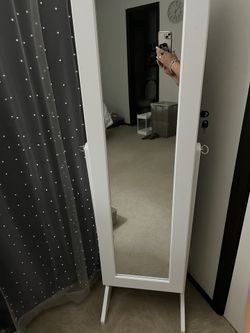 Jewelry Organizer With Mirror