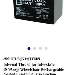 12 V 35 Amp Battery 