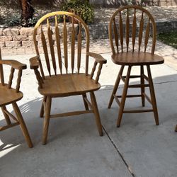 Wood Chairs 