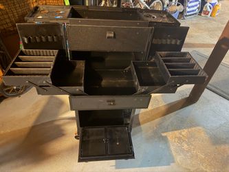 Byootique Large Makeup Case Trolley Portable
