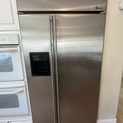 GE Monogram 42” side-by-side built-in refrigerator