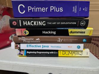 Computer programming books $10 for all