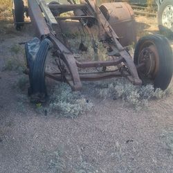 1927 Moon Automobile Parts Chassis 20" Steel Wheels,cowl Section Only See Pics.  Goggle Info. Apache Junction Arizona 