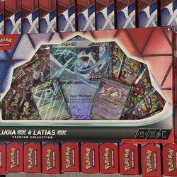 Pokemon Lugia Ex Latias Ex Collection Box