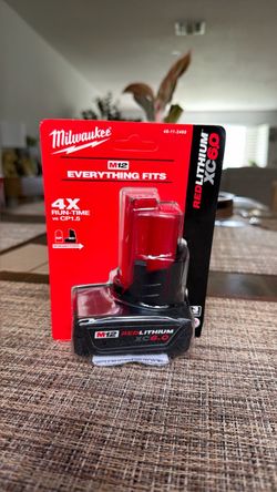 Milwaukee M12 RedLithium XC6.0 Battery