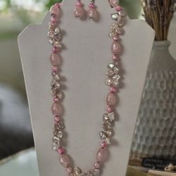 Artisan Handcrafted Necklace And Earrings Set– Unique Design by Natalia Weber
