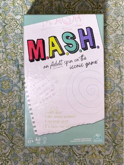 M.A.S.H. Adult Board Game