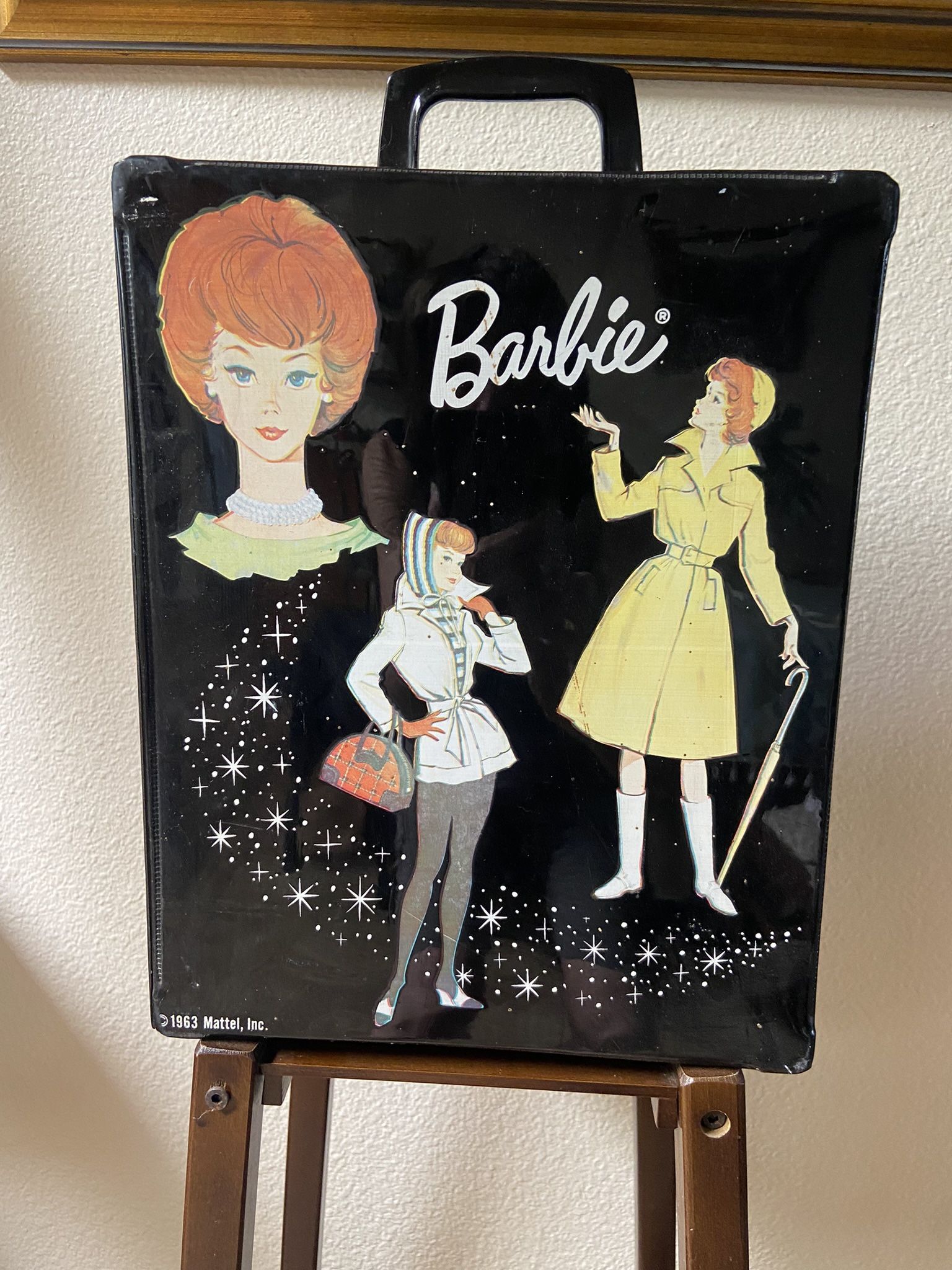 Vintage Barbie And Case
