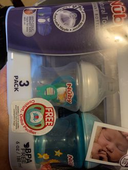 Nuby bottles