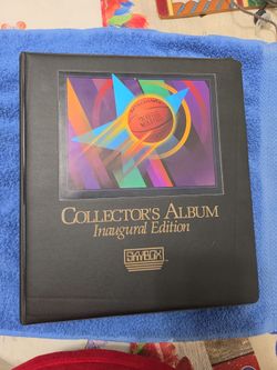 1990-91 NBA SkyBox Collector's Inaugural Binder complete set #1-423 and Tin