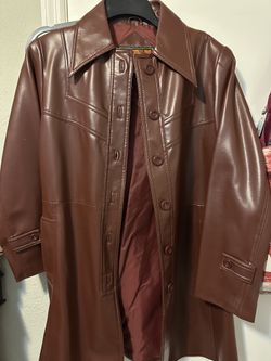 ANTIQUE BROWN COAT