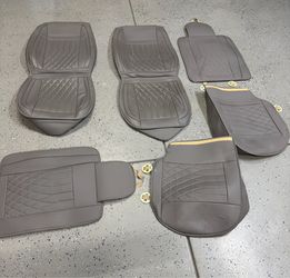 Leather seat covers