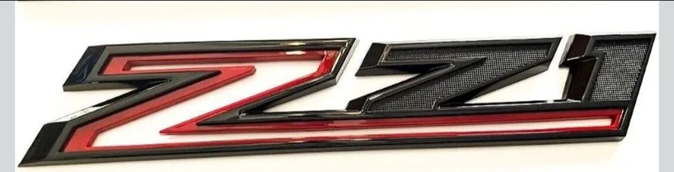 Z71 Side Left  Emblem Compatible with 2019-2023 Letter Badge Decals (contact info removed)5 (Black Red)
