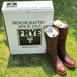 Rare Vintage Frye Campus Austin Boot Women’s 7 M, Chestnut Brown
