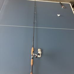 pflueger fishing rod and reel- used once