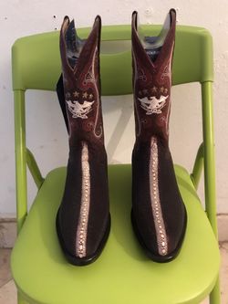 Botas nuevas de piel de Mantarraya