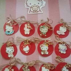 Wholesale Hello Kitty Party Favors Zipper Pulls 12 pcs.