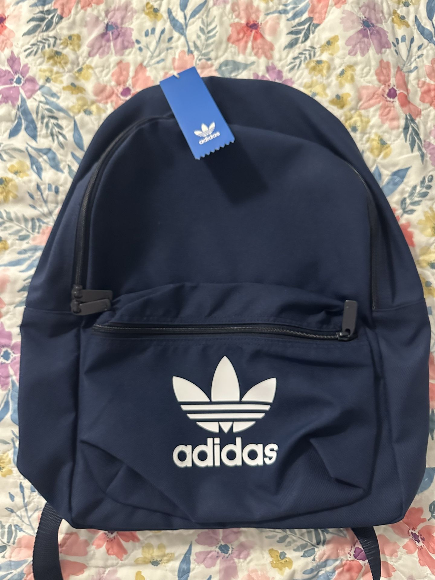 new adidas navy blue backpack