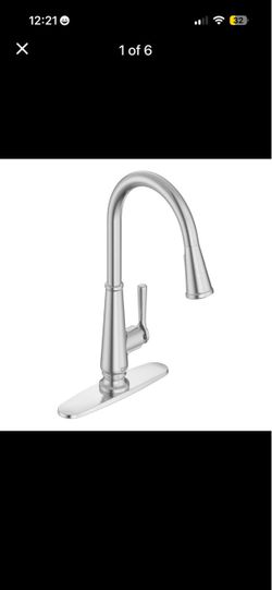 Moen Chrome Pull-Down Kitchen Faucet