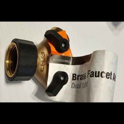 BRASS DUAL ADAPTER