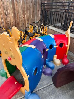 Crawl & Climb Caterpillar Indoor/Outdoor Play Structure