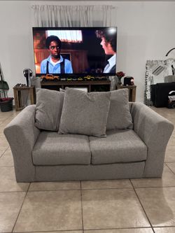 grey couch 