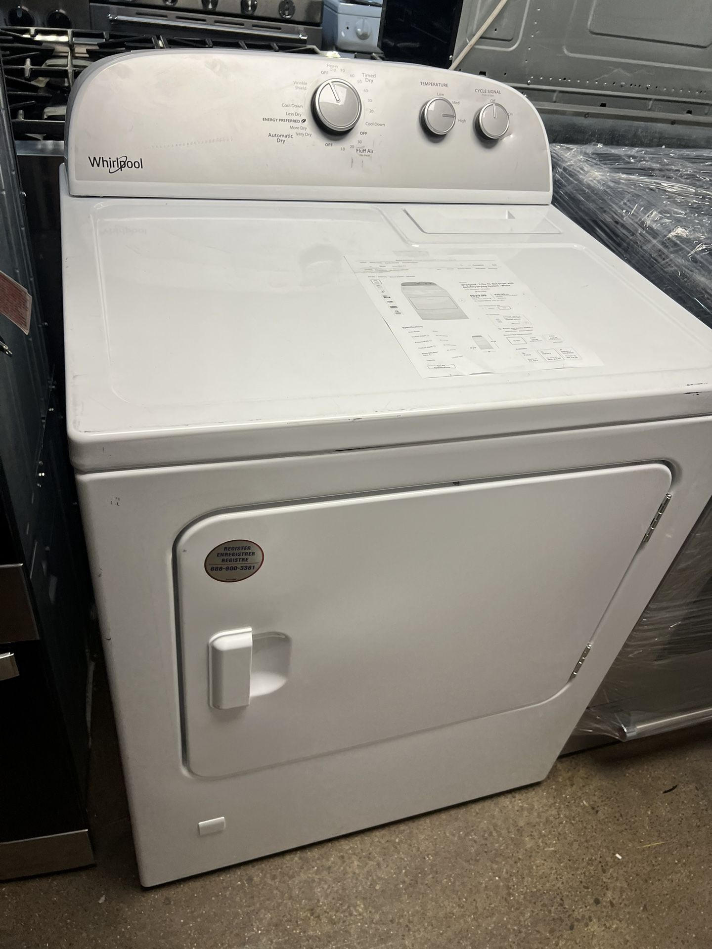 Whirlpool Gas Dryer