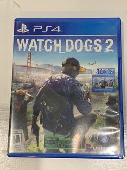 Watch dogs 2 for PS4