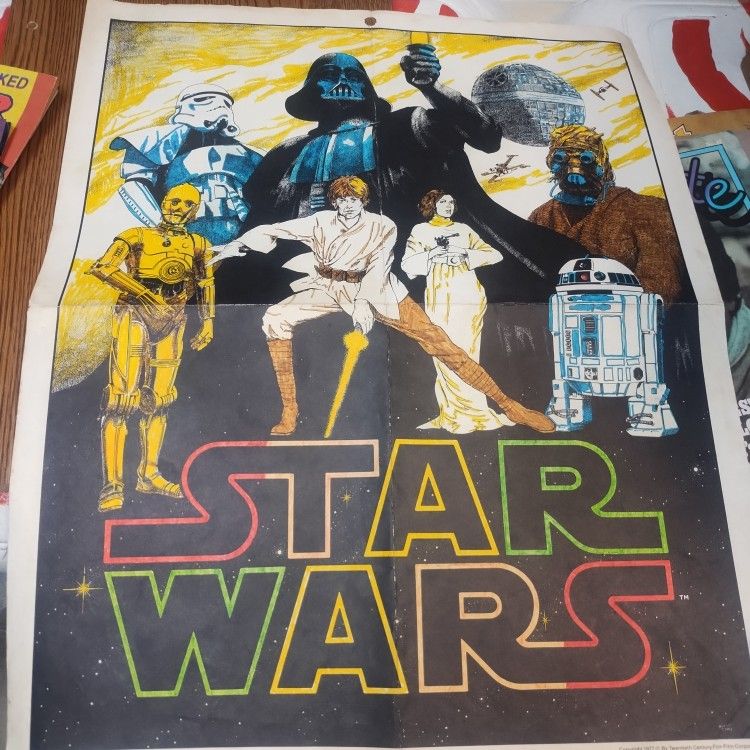Original 1977 Star Wars Poster