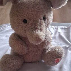 Playgro Musical Elephant Plush Toy Singing Moving Ears Baby Interactive Stuffed Animal