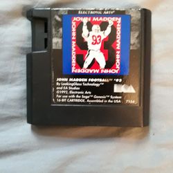 John Madden Football 93