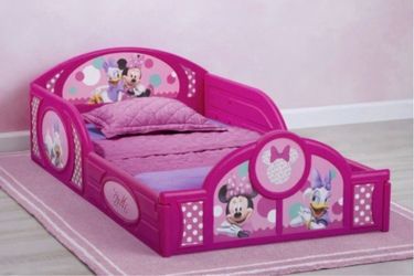New! Disney Minnie Mouse Toddler Bed Frame