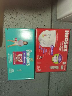 Pampers Cruisers 360 & Huggies little movers 360