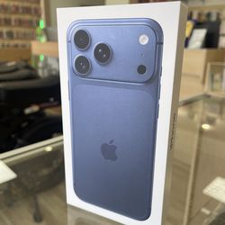 iPhone 17 Pro Max Deep Blue 256GB unlocked Finance It! $50 Down