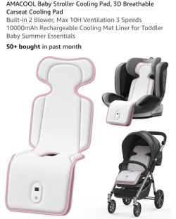 3-D breathable car seat cooling pad