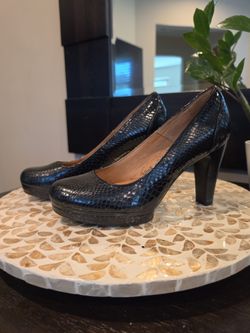 Leather Heels 8.5