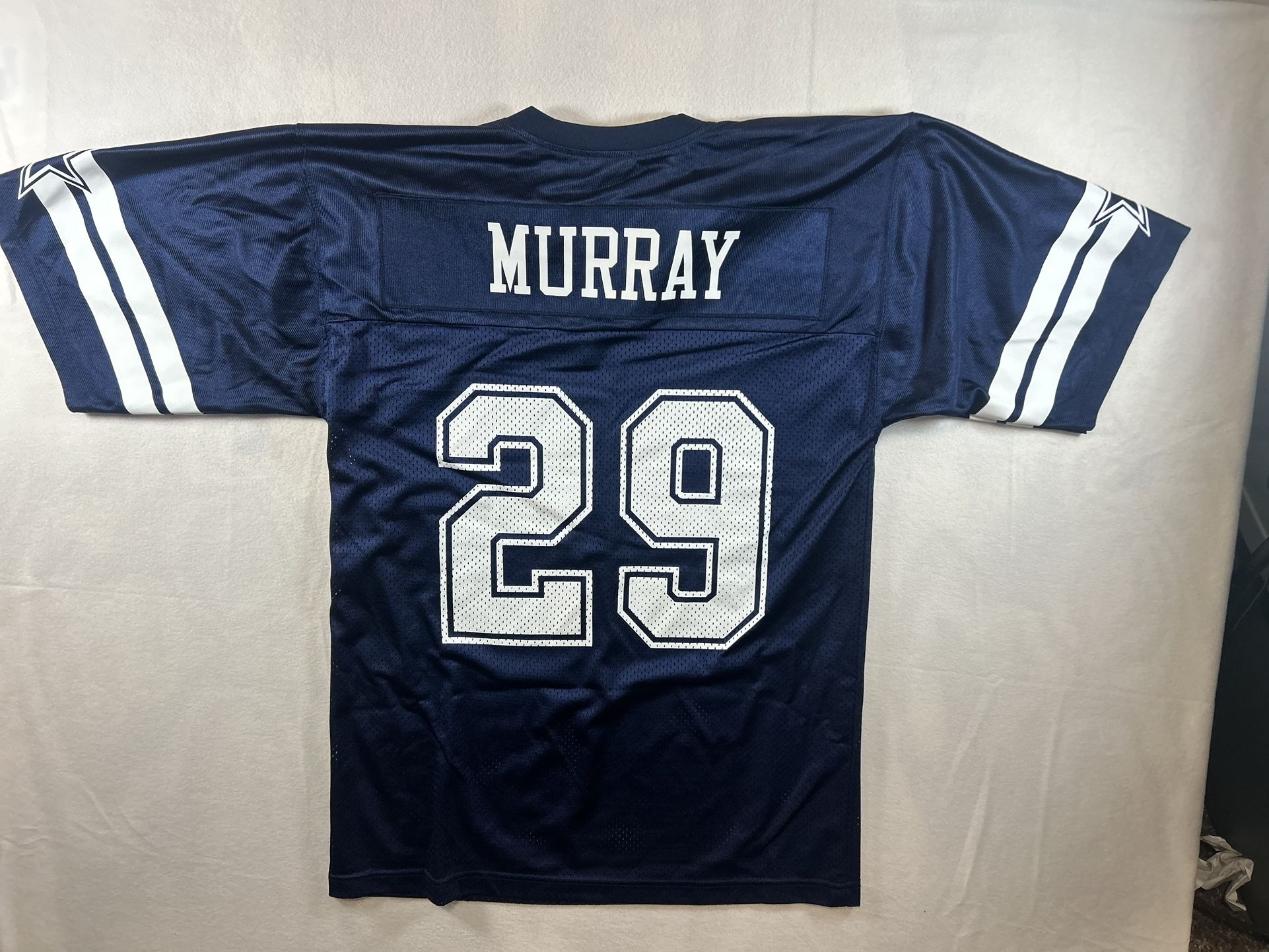 NFL Dallas Cowboys Blue Retro  Shirt Jersey #29 DeMarco Murray Men's Size Medium