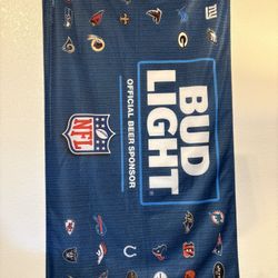 Bud Light  Beer NFL Flag / Banner 